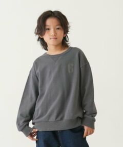 and D.petitmain / アンドディー. プティマイン スウェット | ロゴチェーンステッチワイドスウェット