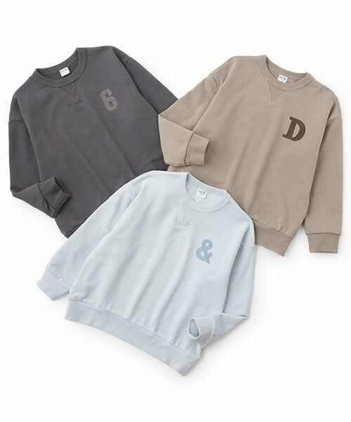 and D.petitmain / アンドディー. プティマイン スウェット | ロゴチェーンステッチワイドスウェット | 詳細13