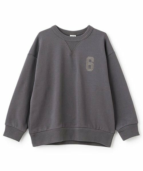 and D.petitmain / アンドディー. プティマイン スウェット | ロゴチェーンステッチワイドスウェット | 詳細17