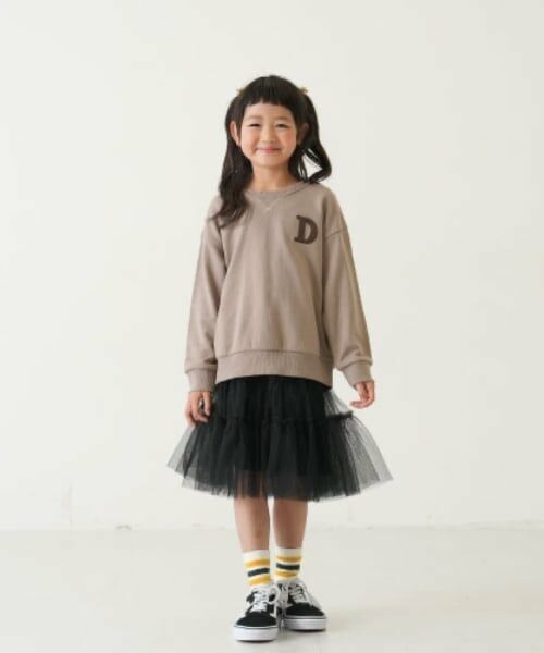 and D.petitmain / アンドディー. プティマイン スウェット | ロゴチェーンステッチワイドスウェット | 詳細3