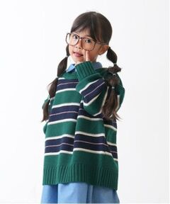 and D.petitmain / アンドディー. プティマイン ニット・セーター | 【リンク】【洗濯機可】ボーダーニット