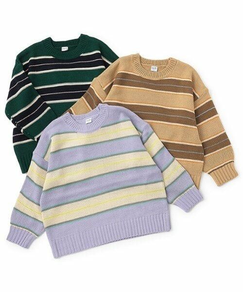 and D.petitmain / アンドディー. プティマイン ニット・セーター | 【リンク】【洗濯機可】ボーダーニット | 詳細8