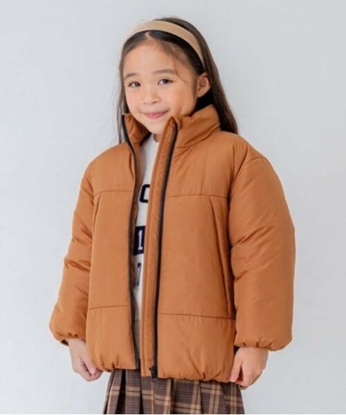 and D.petitmain / アンドディー. プティマイン その他アウター | 中綿ジャケット（ダーク オレンジ）