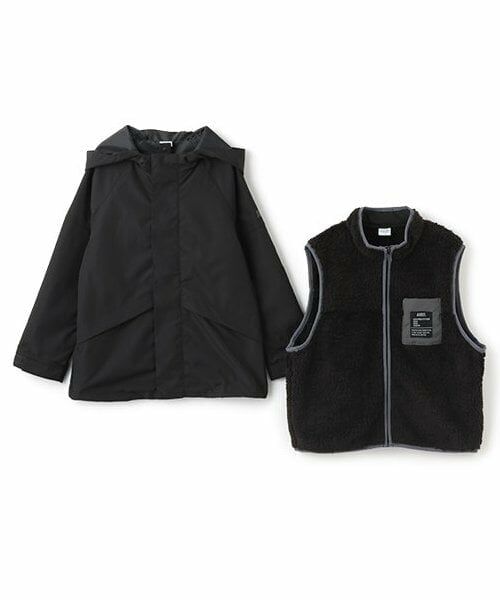 and D.petitmain / アンドディー. プティマイン ブルゾン | ライナーベスト付き マウンテンパーカー | 詳細3