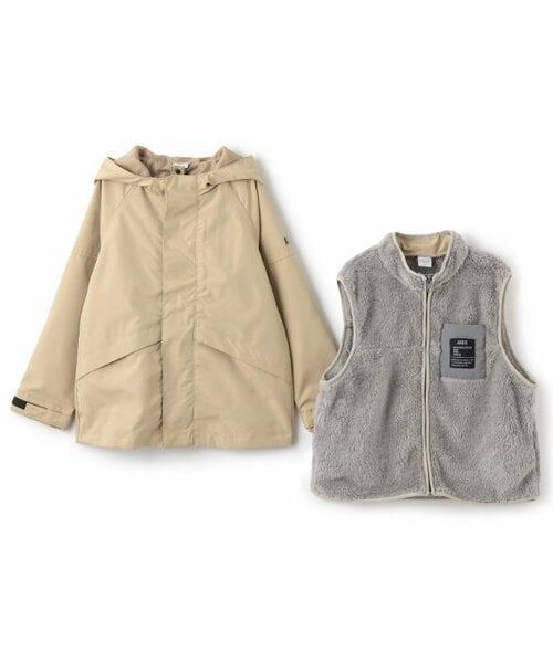 and D.petitmain / アンドディー. プティマイン ブルゾン | ライナーベスト付き マウンテンパーカー | 詳細4