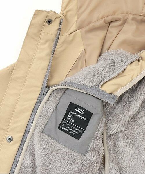 and D.petitmain / アンドディー. プティマイン ブルゾン | ライナーベスト付き マウンテンパーカー | 詳細7