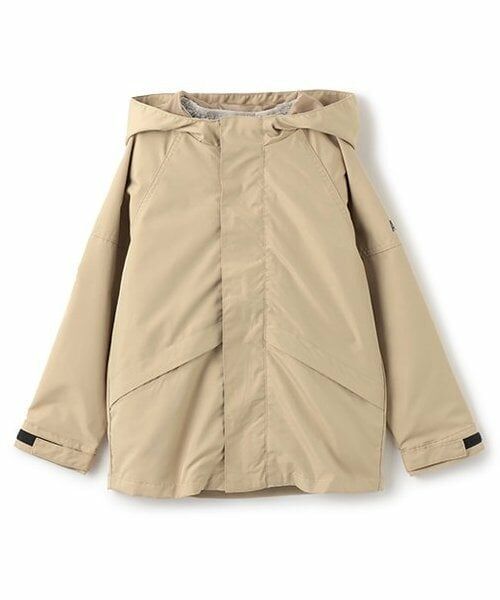 and D.petitmain / アンドディー. プティマイン ブルゾン | ライナーベスト付き マウンテンパーカー（ベージュ）