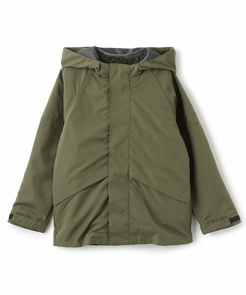 and D.petitmain / アンドディー. プティマイン ブルゾン | ライナーベスト付き マウンテンパーカー（オリーブ）