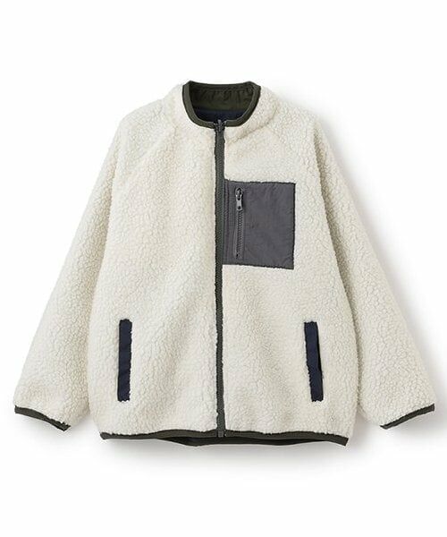 and D.petitmain / アンドディー. プティマイン ブルゾン | ボアリバーシブルジャケット | 詳細2