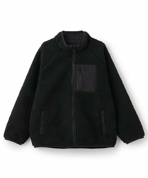 and D.petitmain / アンドディー. プティマイン ブルゾン | ボアリバーシブルジャケット | 詳細5