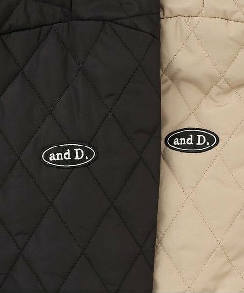 and D.petitmain / アンドディー. プティマイン ブルゾン | キルトジャケット | 詳細3