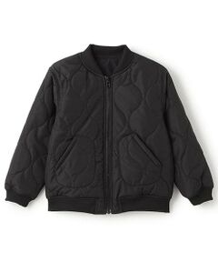 and D.petitmain / アンドディー. プティマイン ブルゾン | ひょうたんキルトリバーシブル MA1