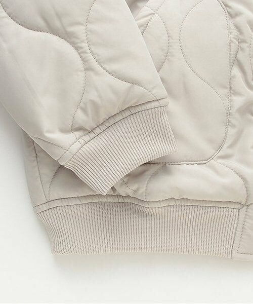 and D.petitmain / アンドディー. プティマイン ブルゾン | ひょうたんキルトリバーシブル MA1 | 詳細12