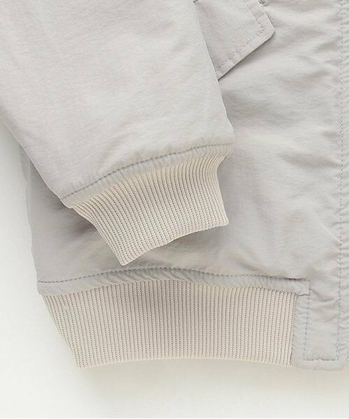 and D.petitmain / アンドディー. プティマイン ブルゾン | ひょうたんキルトリバーシブル MA1 | 詳細15