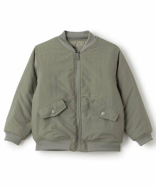 and D.petitmain / アンドディー. プティマイン ブルゾン | ひょうたんキルトリバーシブル MA1 | 詳細3