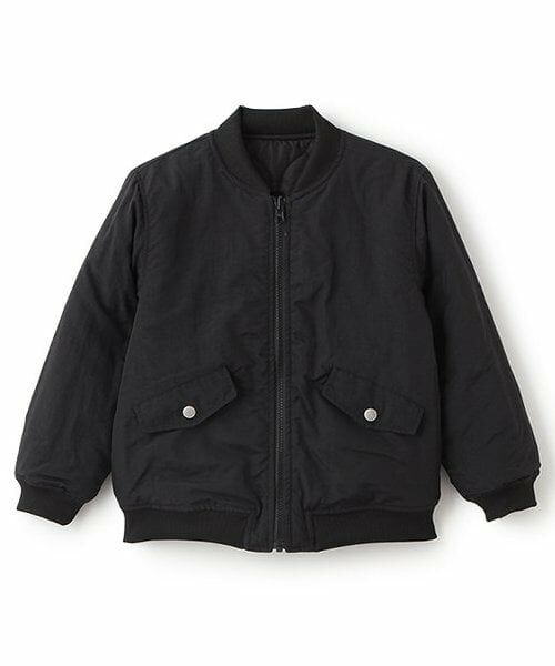 and D.petitmain / アンドディー. プティマイン ブルゾン | ひょうたんキルトリバーシブル MA1 | 詳細4