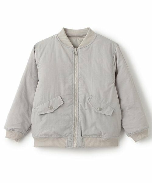 and D.petitmain / アンドディー. プティマイン ブルゾン | ひょうたんキルトリバーシブル MA1 | 詳細5