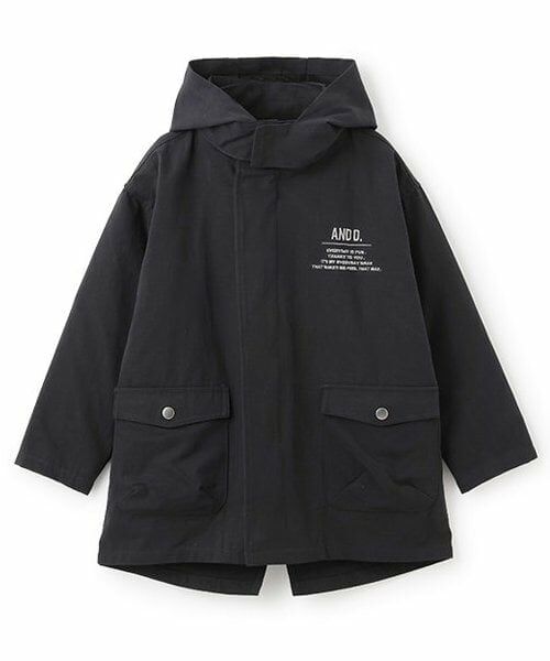 and D.petitmain / アンドディー. プティマイン その他アウター | マルチウェイモッズコート（黒）