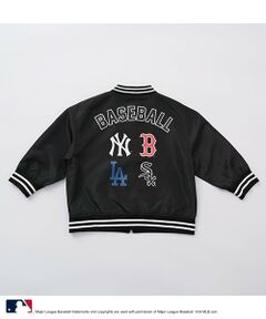 and D.petitmain / アンドディー. プティマイン ブルゾン | 【MLB】ワッペンプリントジャケット