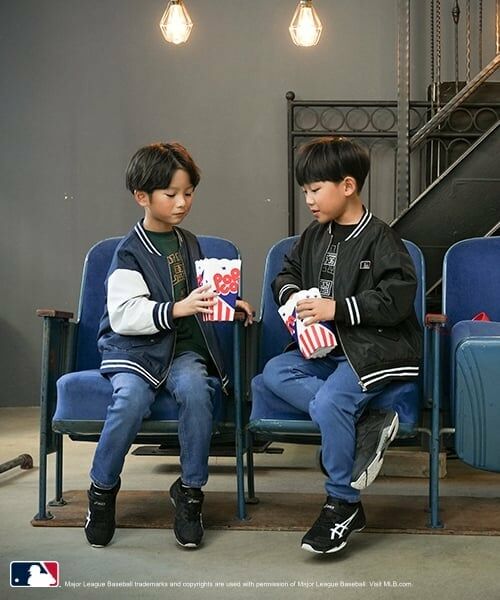 and D.petitmain / アンドディー. プティマイン ブルゾン | 【MLB】ワッペンプリントジャケット | 詳細1