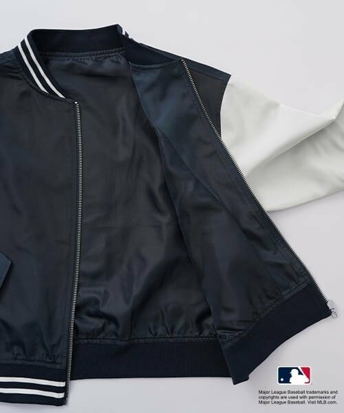 and D.petitmain / アンドディー. プティマイン ブルゾン | 【MLB】ワッペンプリントジャケット | 詳細12