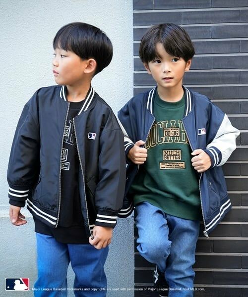 and D.petitmain / アンドディー. プティマイン ブルゾン | 【MLB】ワッペンプリントジャケット | 詳細2