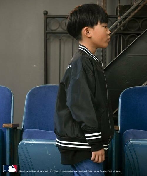 and D.petitmain / アンドディー. プティマイン ブルゾン | 【MLB】ワッペンプリントジャケット | 詳細5