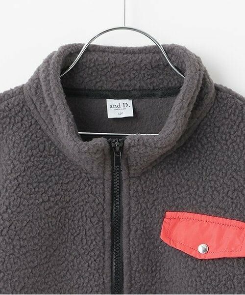 and D.petitmain / アンドディー. プティマイン ブルゾン | 【Penfield】【親子リンク】Kidsフリースジャケット | 詳細2
