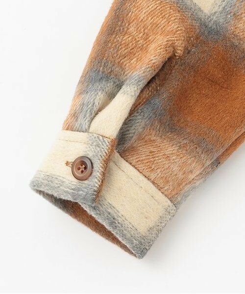 and D.petitmain / アンドディー. プティマイン ブルゾン | CPOチェックジャケット | 詳細7