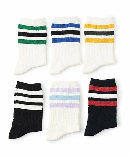 and D.petitmain / アンドディー. プティマイン ソックス | 【デイリー】ラインソックス | 詳細5