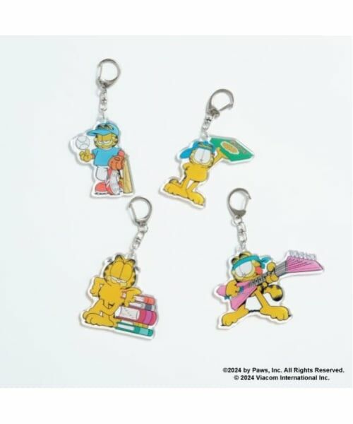 and D.petitmain / アンドディー. プティマイン キーホルダー・ストラップ | 【コラボ】ガーフィールドオータムキーチャーム | 詳細1