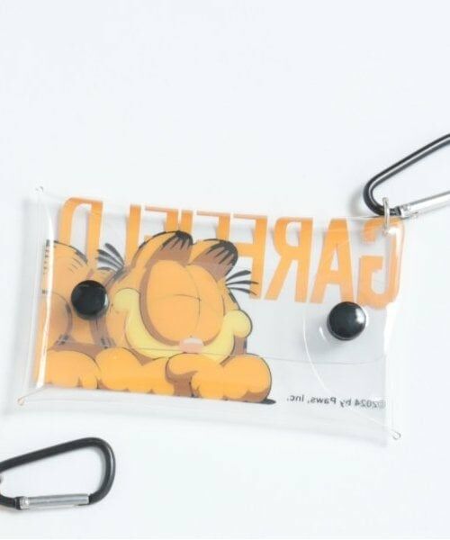 and D.petitmain / アンドディー. プティマイン ポーチ | 【コラボ】ガーフィールドPVCポーチ | 詳細3