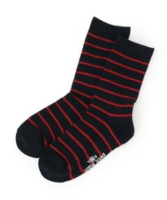 and D.petitmain / アンドディー. プティマイン ソックス | 細ボーダーソックス