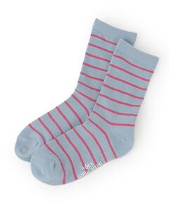 and D.petitmain / アンドディー. プティマイン ソックス | 細ボーダーソックス