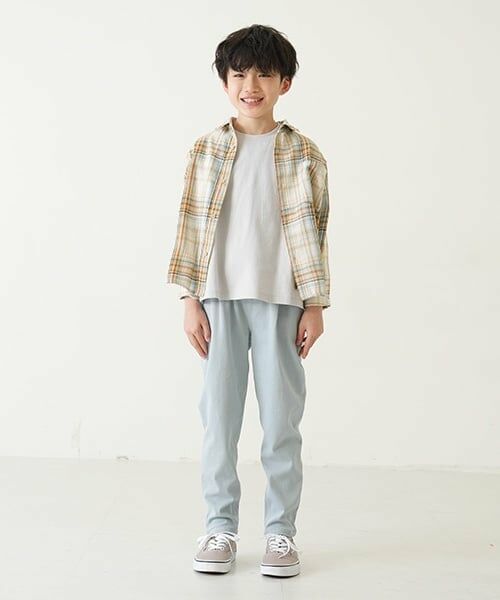 and D.petitmain / アンドディー. プティマイン その他パンツ | ストレッチムジテーパードパンツ | 詳細3