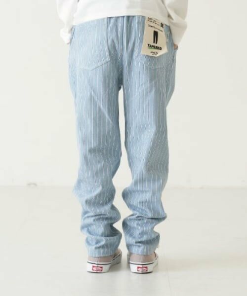 and D.petitmain / アンドディー. プティマイン その他パンツ | ストレッチガラテーパードパンツ | 詳細2