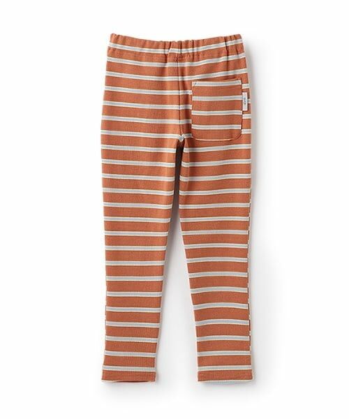 and D.petitmain / アンドディー. プティマイン レギンス・スパッツ | 【365D.】【防汚加工】ボーダーリブレギンス | 詳細7