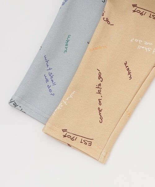 and D.petitmain / アンドディー. プティマイン レギンス・スパッツ | 【365D.】【防汚加工】デイリーガラフライスレギンス | 詳細8