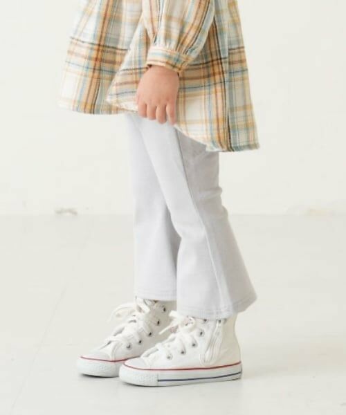 and D.petitmain / アンドディー. プティマイン レギンス・スパッツ | 【防汚加工】フレアレギンス | 詳細1