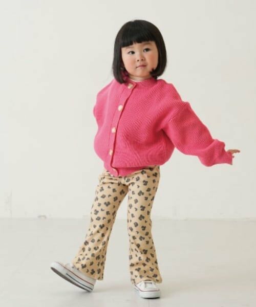 and D.petitmain / アンドディー. プティマイン レギンス・スパッツ | 【防汚加工】フレアレギンス | 詳細3