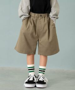 and D.petitmain / アンドディー. プティマイン ショート・ハーフ・半端丈パンツ | チノワイドハーフパンツ