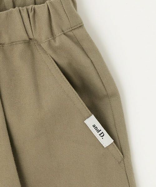 and D.petitmain / アンドディー. プティマイン ショート・ハーフ・半端丈パンツ | チノワイドハーフパンツ | 詳細12