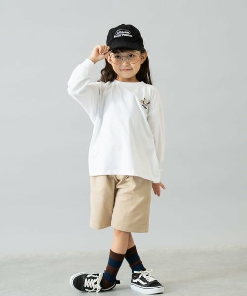 and D.petitmain / アンドディー. プティマイン ショート・ハーフ・半端丈パンツ | チノワイドハーフパンツ | 詳細7