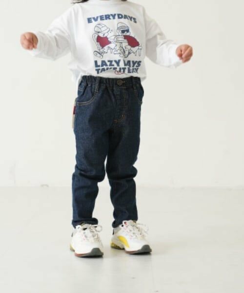 and D.petitmain / アンドディー. プティマイン その他パンツ | ストレッチデニムスリムパンツ | 詳細3