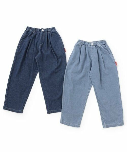 and D.petitmain / アンドディー. プティマイン その他パンツ | 【親子リンク】タックワイドデニムテーパードパンツ | 詳細15