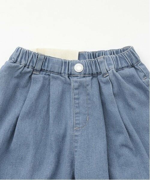 and D.petitmain / アンドディー. プティマイン その他パンツ | 【親子リンク】タックワイドデニムテーパードパンツ | 詳細8