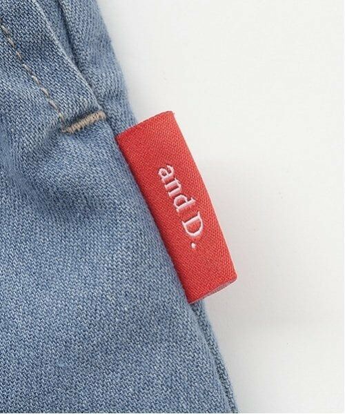 and D.petitmain / アンドディー. プティマイン その他パンツ | 【親子リンク】タックワイドデニムテーパードパンツ | 詳細10