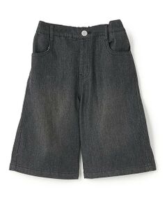 and D.petitmain / アンドディー. プティマイン ショート・ハーフ・半端丈パンツ | デニムバミューダパンツ