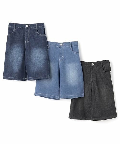 and D.petitmain / アンドディー. プティマイン ショート・ハーフ・半端丈パンツ | デニムバミューダパンツ | 詳細11