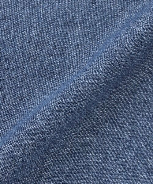 and D.petitmain / アンドディー. プティマイン シャツ・ブラウス | デニムワイドドロップショルダー5分袖シャツ | 詳細8